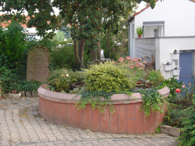 Brunnen in der Hans Kloster Anlage Brunnen in der Hans Kloster Anlage