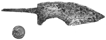 Römisches Rebmesser aus dem 2. – 3. Jh. n. Chr. Römisches Rebmesser aus dem 2. – 3. Jh. n. Chr.